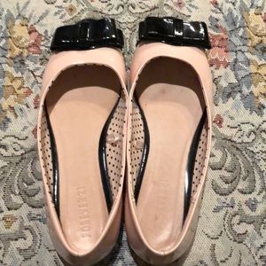 Forever 21 slides crime and black sz 8/8.5